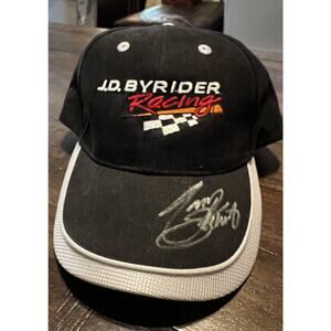 Tony Stewart Autographed Hat J.D. Byrider Racing Nascar